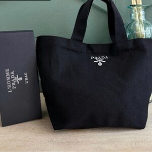 Prada Black Small Tote Bag